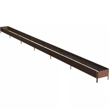 Готовая оцинкованная грядка Delta-Park GX 30020GX_32560Br