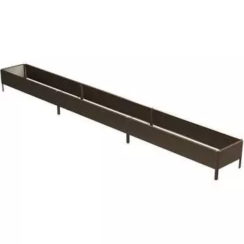 Готовая оцинкованная грядка Delta-Park GX 30020GX_32275Br