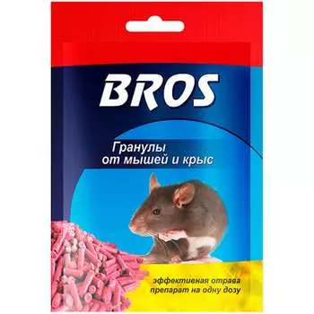 Гранулы от мышей и крыс BROS