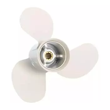 Гребной алюминиевый винт для Yamaha 25-30 3x9-7/8"x8" алюминий 3x9 7/8"x8" Skipper