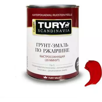 Грунт-эмаль по ржавчине TURY