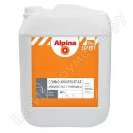 Грунт-концентрат alpina new expert глубокого проникновения универсальный 1л 948102189