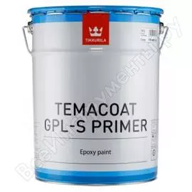 Грунт tikkurila industrial темакоут гпл-с праймер эпоксидный серый 16л* 17940010470