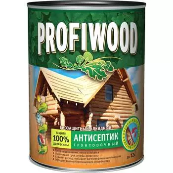 Грунтовочный биозащитный алкидный антисептик Profiwood 3762