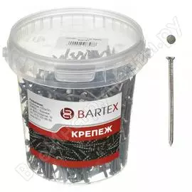 Гвозди bartex 2.5x50 банка, 1кг 211140