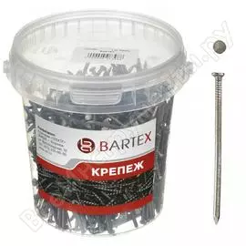Гвозди bartex 3.0x80 банка, 1кг 211143