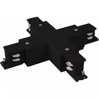 Х-образный коннектор для трехфазного шинопровода Elektrostandard trc-1-3-x-bk / (черный) a039509