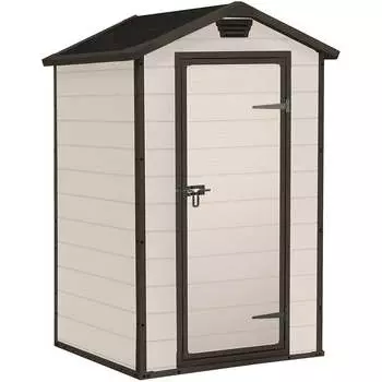 Хозяйственный блок Keter Manor 4х3, бежевый 255137
