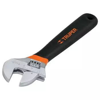 Хромированный разводной ключ Truper PET-6X 15509