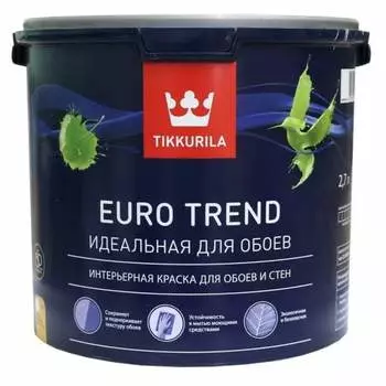 Интерьерная краска для обоев и стен Tikkurila