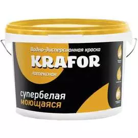 Интерьерная водно-дисперсная латексная краска KRAFOR 26956