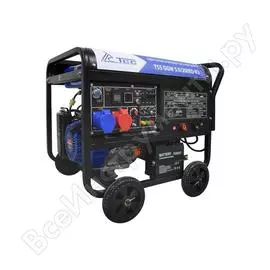 Инверторный бензиновый сварочный генератор тсс ggw 5.0/200ed-r3 026494