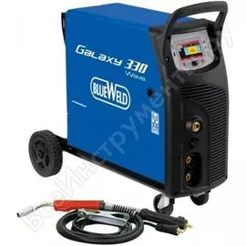 Инверторный полуавтомат blue weld galaxy 330 wave 400v aqua 816490