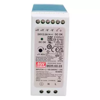 Источник питания Mean Well MDR-60-24 Т00252360