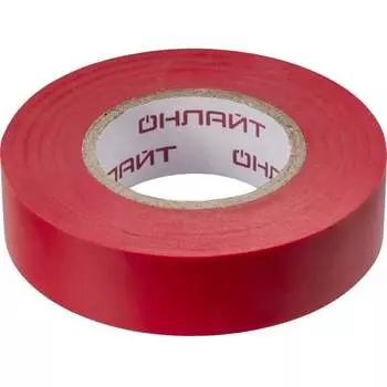 Изолента ОНЛАЙТ OIT-B19-20/R 61881