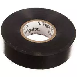 Изолента пвх Navigator NIT-A19-20/BL 71110