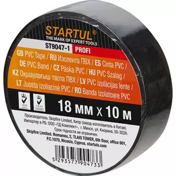 Изолента пвх STARTUL Profi ST9047-1