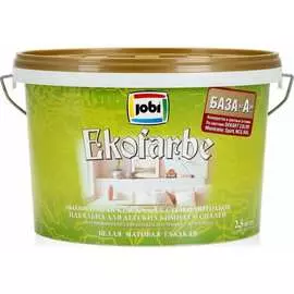 Экологичная краска для стен и потолков JOBI