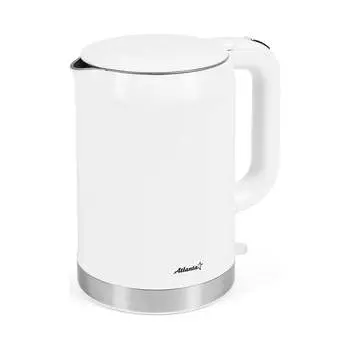 Электрический двухстенный чайник Atlanta ATH-2450 white