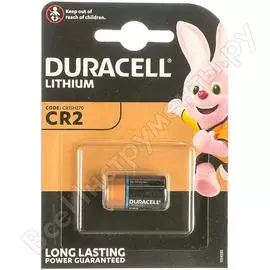 Батарейка Duracell CR2 ULTRA B0001378