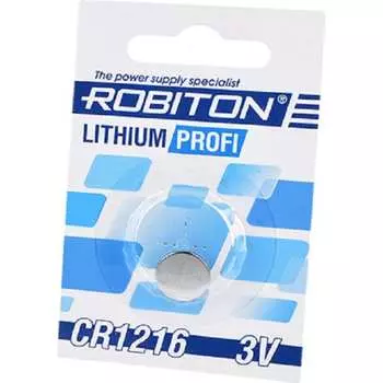 Элемент питания Robiton PROFI R-CR1216-BL1 14626