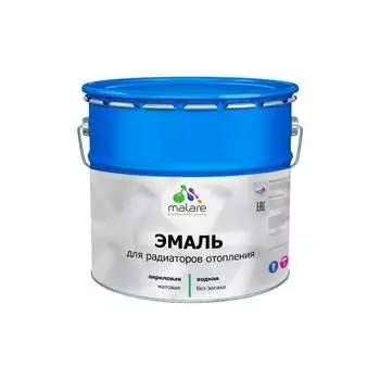 Эмаль для радиаторов и батарей отопления MALARE 2036771801520