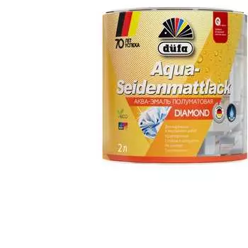Эмаль Dufa AQUA-SEIDENMATTLACK МП00-010175