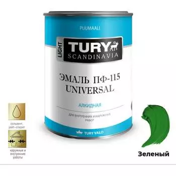 Эмаль TURY Универсал ПФ-115 2007169