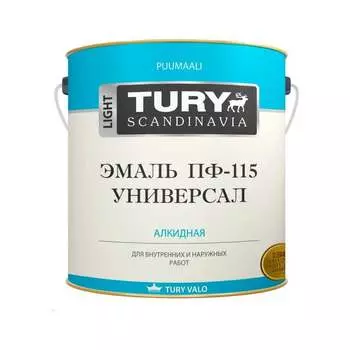 Эмаль TURY Универсал ПФ-115 2007166