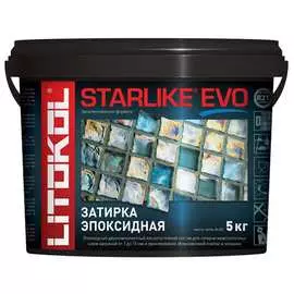 Эпоксидный состав для укладки и затирки мозаики LITOKOL STARLIKE EVO S.140 NERO GRAFITE 485190004
