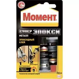 Эпоксидный супер клей для металла МОМЕНТ