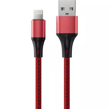 Кабель Accesstyle AL24-F100M Red+Black