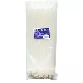 Кабельная нейлоновая стяжка-хомут Nylon Max 4603777989378 TY-8X500Wh