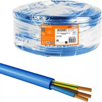 Кабель водопогружной TDM ELECTRIC КВВ 3x2.5, 100 м SQ0137-0005