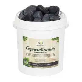Камни для электропечей тепломаркет серпентинит шлифованный tpl-1051511