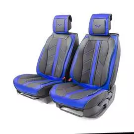 Каркасные накидки на передние сиденья CarPerformance CUS-3012 BK/BL