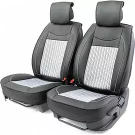 Каркасные накидки на передние сиденья CarPerformance CUS-2072 BK/GY