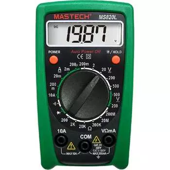 Карманный мультиметр Mastech MS820L 00-00007409