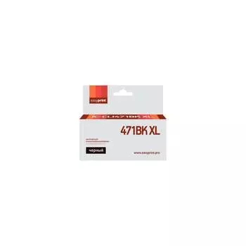 Картридж для Canon PIXMA MG5740, 6840, 7740, EasyPrint CLI471BK XL IC-CLI471BK XL