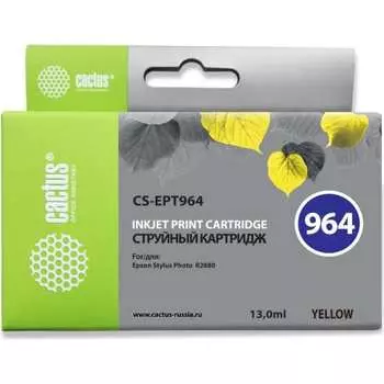Картридж струйный для Epson Stylus Photo R2880 Cactus CS-EPT964 T0964 727401