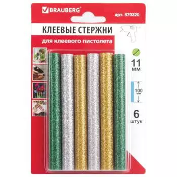 Клеевые стержни BRAUBERG