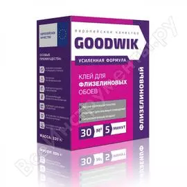 Клей для флизелиновых обоев Goodwik