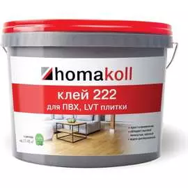 Клей для ПВХ и LVT плитки Homakoll 12 кг 460401