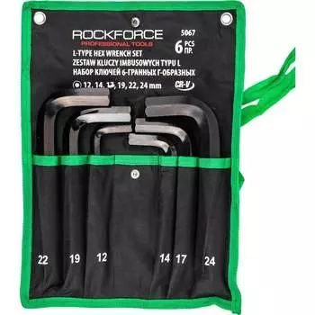 Ключи г-образные шестигранные Rockforce RF-5067(58810)