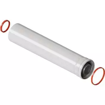 Коаксильный раструбный удлинитель дымохода ROMMER ROMMER RCA-6010-000250