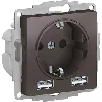 Комбинированная розетка Systeme Electric AtlasDesign ATN000630