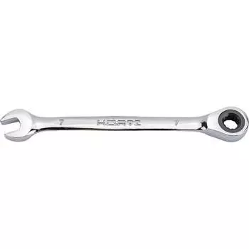 Комбинированный трещоточный ключ HORTZ HOR 132556
