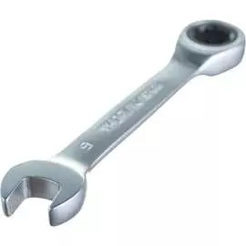 Комбинированный трещоточный короткий гаечный ключ THORVIK CSRW09 53518