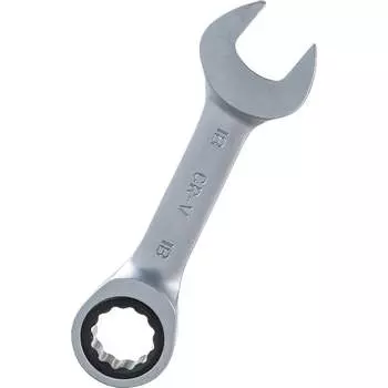 Комбинированный трещоточный короткий гаечный ключ THORVIK CSRW18 53527