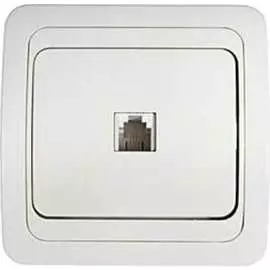 Компьютерная одинарная розетка IN HOME CLASSICO 4690612034263